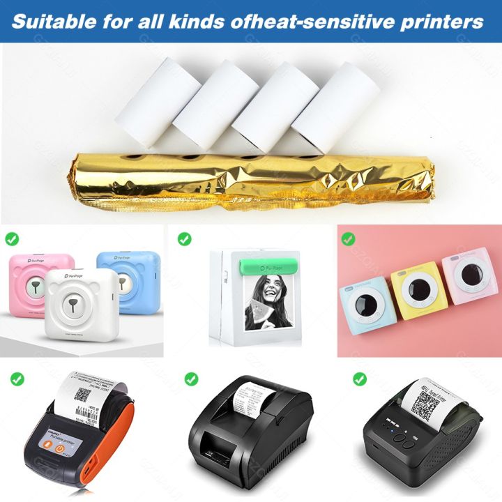 Gzpaper5830 Thermal Paper Receipt Printer Paper Pos Printer 58mm Paper 5830mm For Mobile Pos 6030