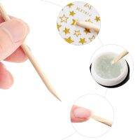 Nail Stick Manicure Tool Double-headed Small Stick Remove Fake Nail Rhinestones Dotting Manicure Pedicure Care Tools