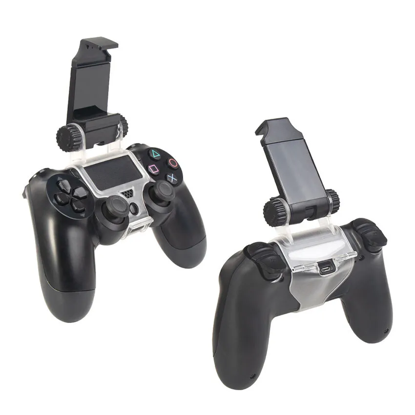 SUNKY PS4 Slim Pro Controller Android Phone Clip, 180 Degree Gaming Holder  Mount Stand Bracket for