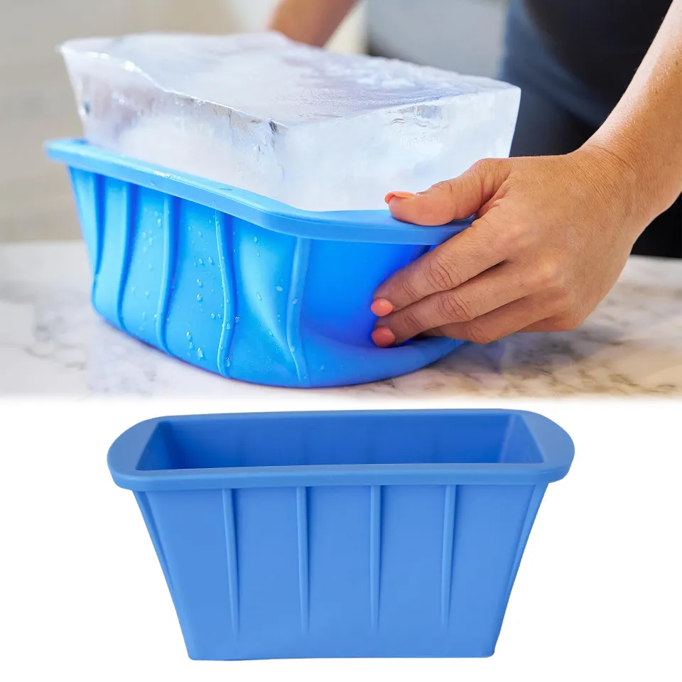 Cheap Ice Cube Mold Extra Large Ice Block Mold Reusable Flexible