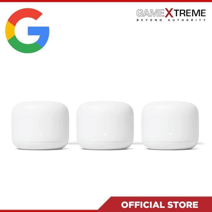 Google Nest WiFi Router and 2 Points [Snow] Lazada PH
