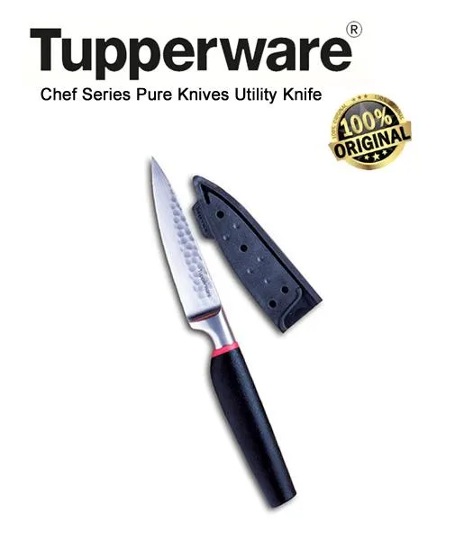Original Tupperware Chef Series Pure Knives Utility Knife Lazada PH