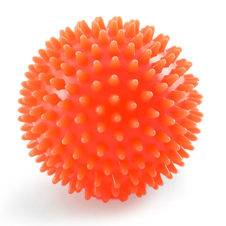 9เซนติเมตรพีวีซีแหลมคมนวดโยคะบอลไกจุดกีฬาออกกำลังกายมือเท้าปวดความเครียดบรรเทากล้ามเนื้อผ่อนคลาย-u-nisex-แทงนวดบอล