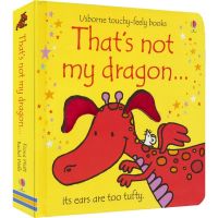 Usborne Touchy-Feely Books - That S not my dragon touch perception English story picture book that is not my dragon childrens Early Childhood Education Book English original imported childrens book