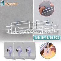 ◙☞  16/20PCS Punch-Free Non-Marking Screw Stickers Wall Hook Nail Mounting Rack Screw Rod Sucker Screw Stickers Picture Hanging Kit