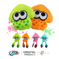 หมอน Splatoon น้องหมึก Squid มีให้เลือก 2 สี เขียว ส้ม นุ่มๆ น่ากอด pillow splatoon