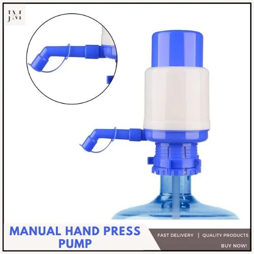Original Manual Hand Press Water Bottle Pump / Easy Portable Water