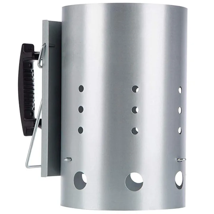 Chimney Starter with Safety Handle, Charcoal Starters Chimney for er 7416, 12.7 x 8.1 x 12.5