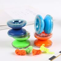 1pc Magic Yo Yo Trick Ball Colorful Plastic Yo-yos Toy for Toddlers Responsive Game Interactive String Yo Yo for Beginners