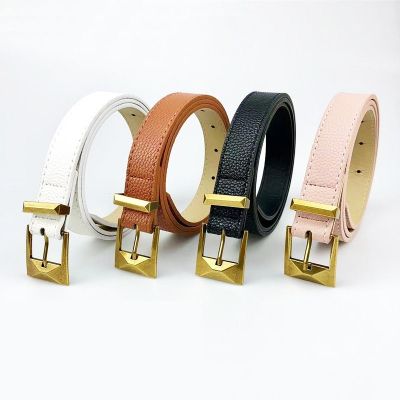 New Ladies Belt Fashion Simple Pants Alloy Pin Buckle Casual ins Style Student