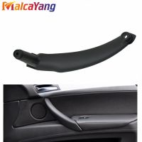 Left Right Car Interior Door Handles for BMW X5 E70 X6 E71 E72 Inner Doors Panel Handle Bar Pull Trim Cover Black