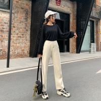 Women Jeans Denim Palazo Baggy Straight Cut Pants High Waist Seluar Panjang Perempuan Muslimah White Jeans Women Loose Plus Size Pants Women Long Pants Cotton