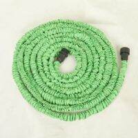 100 FT 30 M Latex Expanding Flexible Garden Water Hose WSpray Nozzle