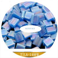 เครื่องประดับ Miyuki นำเข้ามาจาก Japan Tila Beads ขนาด5*5*1.9มม. 3ก. ชุดมายากลหลากสี