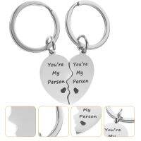 【LZ】◎℗  Matching Keychain para Casais Presentes do dia dos namorados Mochila Chaveiros Funny Bag Pendant