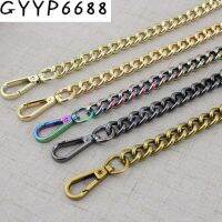 13mm NEW fashion Rainbow Aluminum Chain Light weight  Bags Purses Strap Accessory Factory Quality Plating Cover Wholesale