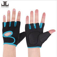 LUOKE Fitness Gloves Sports Fitness Gloves Diving Cloth Equipment Non Slip Anti Seismic Handguards Gym Bench Press Barbell Fitness Protective Gear