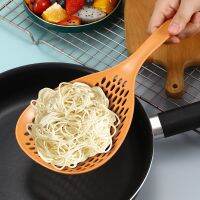 【CC】 Strainer Colander Slotted Pasta Plastic Skimmer with Handle Food Drain Shovel for MS-325