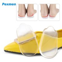 Pexmen 2Pcs/Pair Orthopedic Insoles Medial &amp; Lateral Heel Wedge Soft Shoe Insert Corrective Pronation Supination O/X Type Leg Shoes Accessories