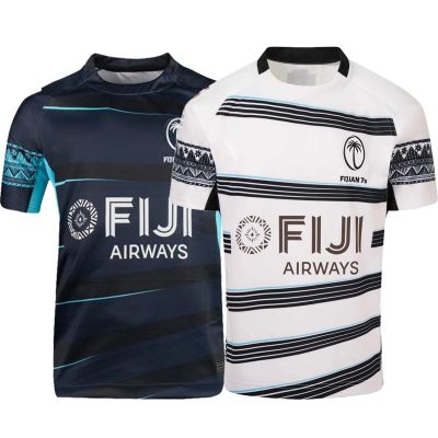 Jersey Free Fijian Home [hot]2023 Seven Fiji Shirt Top Mens Quality Delivery Size: S-5XL Rugby 2024 7s Away