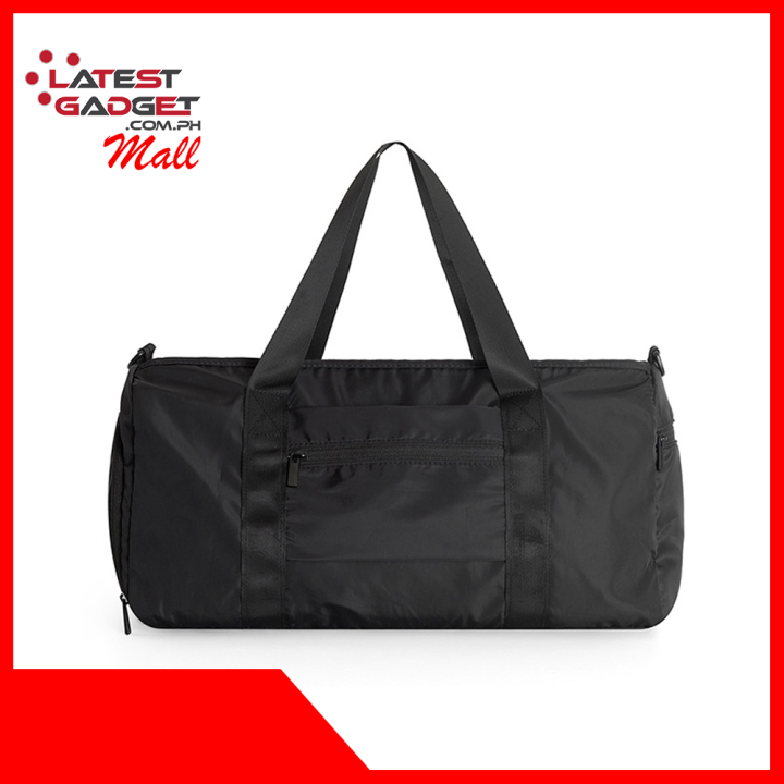Waterproof Yoga Duffle Bag With Luggage Attachment Black Lazada PH