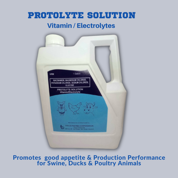 [FC REYES] 1PC PROTOLYTE SOLUTION 1GAL / Electrolytes / Tryco / Proto ...