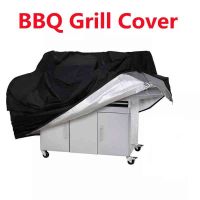 Bbq Waterproof Barbecue Cover Dust-Proof Outdoor Heavy-Duty Barbecue Cover Rain Proof Barbecue Cover Black Barbecue Cover