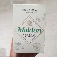 สินค้าเข้าใหม่ ? เกลือทะเลชนิดเกล็ด Maldon Sea Salt Flakes 250g.?