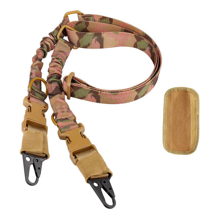 Two Points Sling with Length Adjuster Traditional Sling with Metal Hook ...