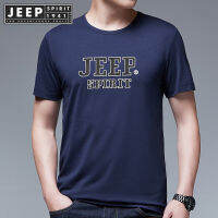 HOT ●8-18❧♠ JEEP SPIRIT 1941 ESTD ฤดูร้อน Simple Letter พิมพ์แขนสั้นผู้ชายเสื้อยืดแฟชั่น All-Match สบายผ้าแห้งเร็วแนวโน้มเสื้อยืด