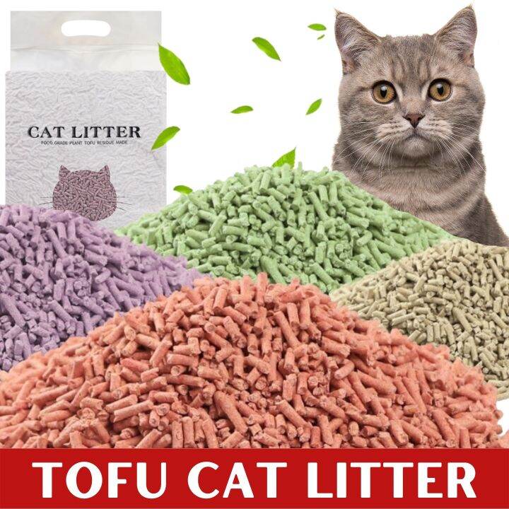 6L Cat Litter Made From Plant Tofu Residue Food Grade No Harm Lazada PH