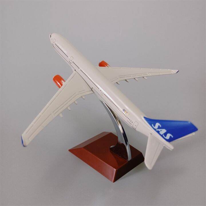 16Cm Air Scandinavian SAS Airlines A330 Airbus 330 Airways Metal Alloy Airplane Model Plane