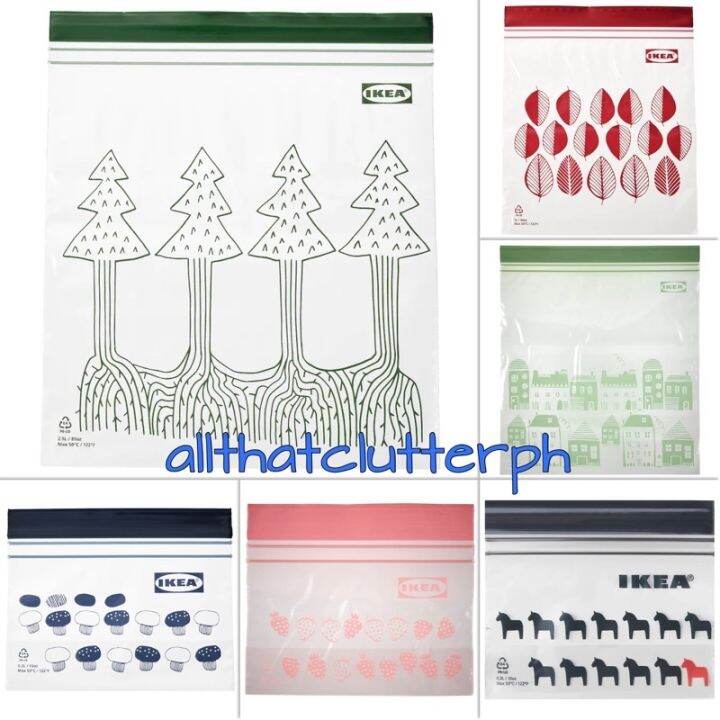 ZIPLOCK IKEA ISTAD Resealable / Ziploc bags (1 Size per Box) Lazada PH