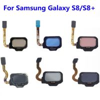 ลายนิ้วมือ เซนเซอร์ ปุ่มโฮม สายดิ้นสําหรับ Samsung Galaxy S8 S8 + Plus SM-G950 G955 G950F G955F