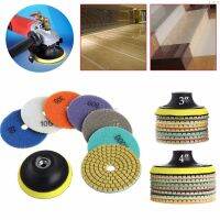 8Pcs 3 /4 Diamond Polishing Pads Granite Marble Concrete Stone Grinding Discs M04 dropship