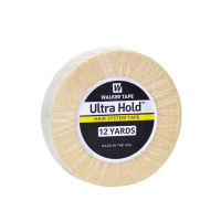 12yards White Ultra Hold Support Tape Double Sided Waterproof Adhesive Tape For Tape Hair ExtensionToupeeLace Wig