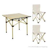 hyfvbu◙❦  Camping Folding Table Chairs Set Backyard Camp