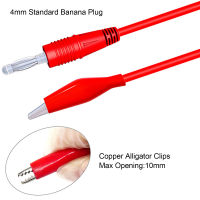 【cw】P1920 30pcsset Back Probe Kit Alligator Clip to 4mm Banana Plug Multimeter Test Leads 10A Automotive Tools Set 【hot】