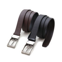 เข็มขัดหนังแท้รุ่น Brown Stone Executive Saffiano Reversible Belt