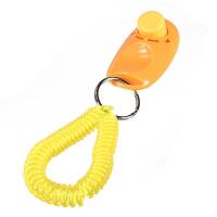 2Pcs Pet Dog Cat Button Click Clicker Trainer Training Obedience Aid Wrist Strap