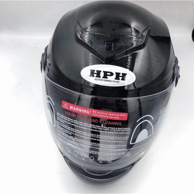 [6.6 MidYear Mega Sale] HPH HELMET FULL FACE BLACK Lazada PH