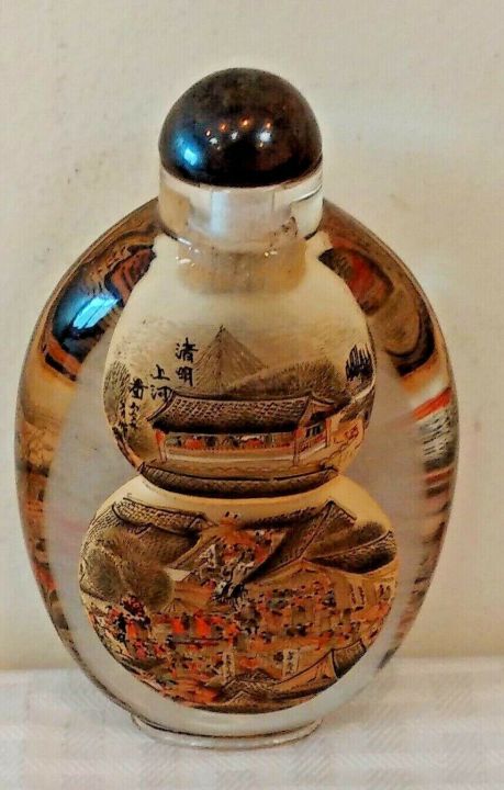 chinese-inside-painted-glass-bottle-asian-art-reverse-snuff-village-house-scene