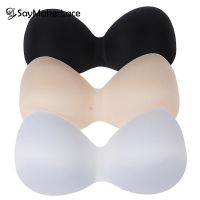 1/2PCS Swimsuit Padding Inserts Women Clothes Accessories Foam Triangle Sponge Pads Chest Cups Breast Bra Inserts Chest Pad