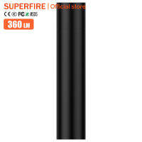 SUPERFIRE SUPERFIRE ไฟฉายแรงสูงพิเศษ S11-e ซูมได้,ไฟฉายชาร์จได้ช่วงยาวพิเศษแสงสว่างคงที่อย่างเป็นทางการพกพาได้ขนาดเล็กใช้ในครัวเรือนกลางแจ้ง