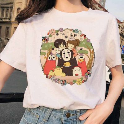 Totoro Style T-Shirt Customized Japanese Style Studio T-Shirt For Anime Women Gildan