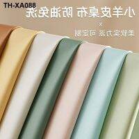 advanced sense of pure suede waterproof cloth oil disposable rectangle mensal tablecloth ins the