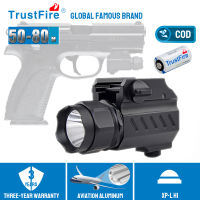 TrustFire G02 LED ยุทธวิธีไฟฉายถอดชิ้นส่วนอย่างรวดเร็วอาวุธแสงสำหรับ Glock/picatinny/ ราศีพฤษภ/ และรถไฟที่คล้ายกัน