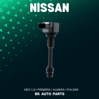 SURES( ประกัน 1 เดือน ) คอยล์จุดระเบิด NISSAN NEO 1.8 / PRIMERA / ALMERA / PULSAR - SCN-406 MADE IN JAPAN คอยล์หัวเทียน นิสสัน