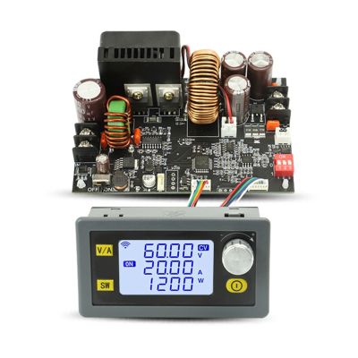 CNC Adjustable DC Regulated Power Supply Constant Voltage Constant Current Maintenance 20A/1200W Step-Down Module