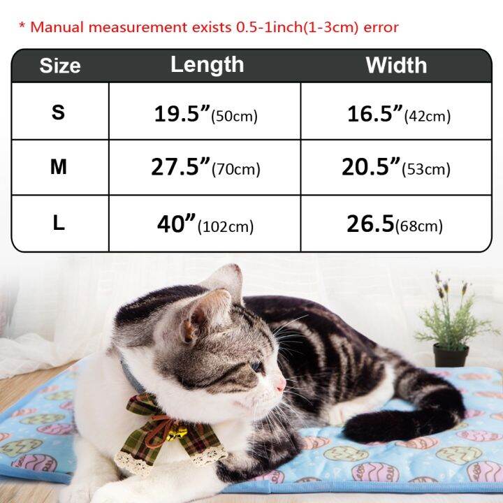 pets-baby-dog-matdogs-cat-pad-cooling-breathable-pet-dog-bed-catpad-washable-pet-cooling-cats-ผ้าห่มสำหรับสัตว์เลี้ยง-sleeping-pads